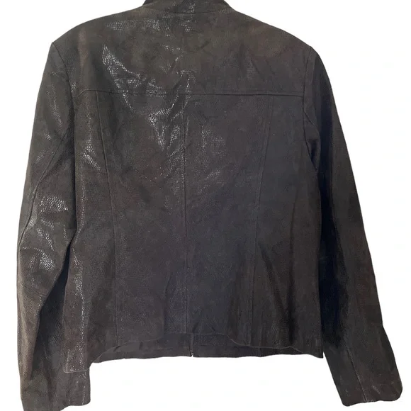 Alfani Leather Jacket - Picture 4 of 6
